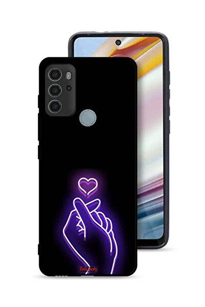 Tolwak غطاء حماية موتورولا موتو جي 60 إس بتصميم قلب صغير