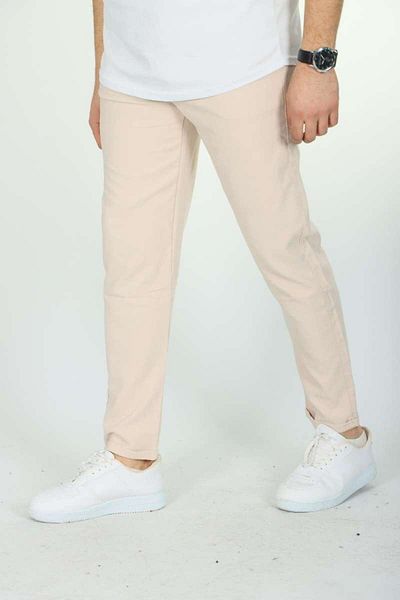 Benim Denim Double Face Jogger Pants Cream