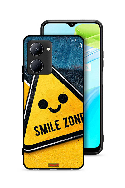 Tolwak Realme C33 Protective Case Cover Smile Zone