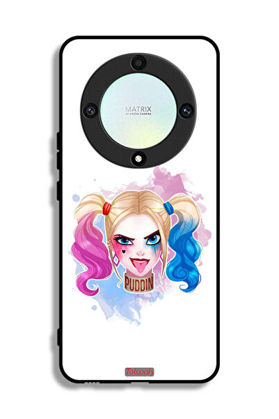 Tolwak غطاء حماية لهاتف Honor X9a برسومات هارلي كوين