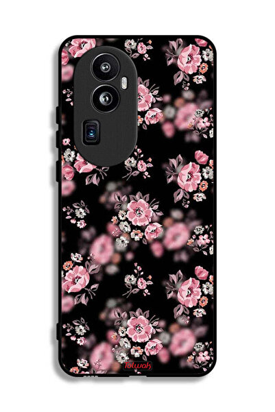 Tolwak غطاء حماية لهاتف Oppo Reno10 Pro Plus بنقشة زهور بورتريه