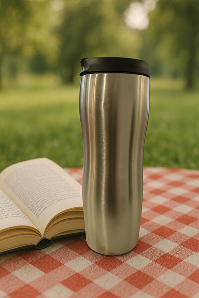 Tohana كوب ستيل كوب ستيل ميتاليك 450 مل