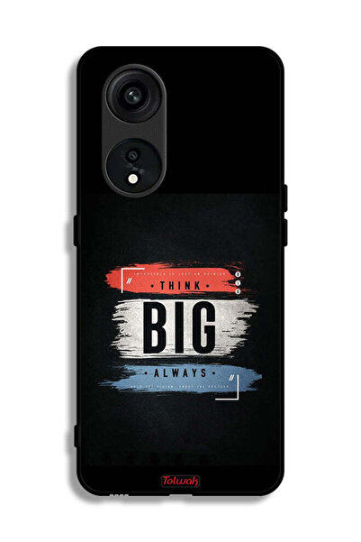 Tolwak غطاء حماية لهاتف Oppo Reno 8T 5G - فكر دائمًا بشكل كبير