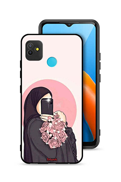 Tolwak غطاء حماية لهاتف تكنو بوب 5، فن التقاط صور سيلفي مع حمل الزهور