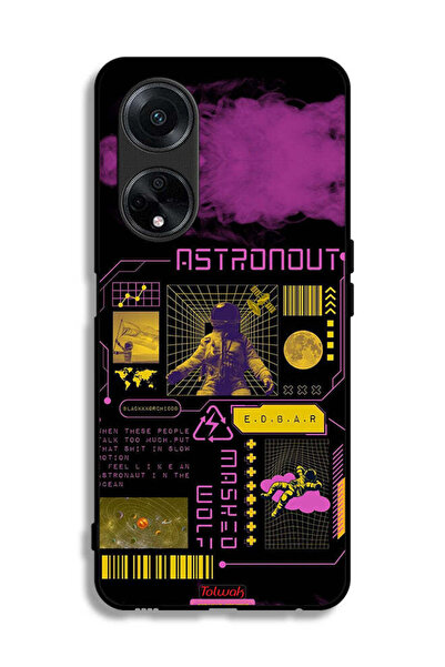 Tolwak غطاء حماية لهاتف Oppo A1 5G بملصق رائد فضاء