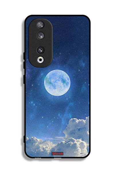 Tolwak غطاء حماية لهاتف Honor 90 بتصميم غيوم القمر