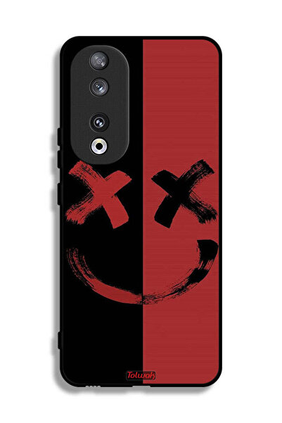 Tolwak غطاء حماية لهاتف Honor 90 بنمط فن الخطمي