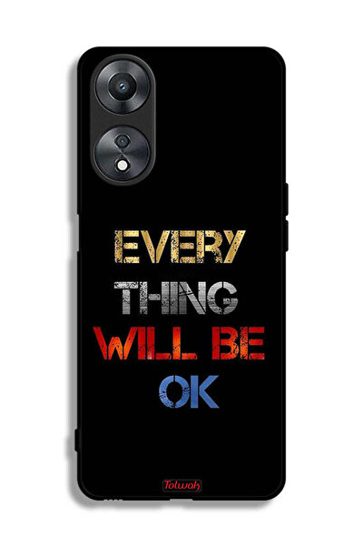 Tolwak غطاء حماية لهاتف Oppo A58 5G كل شيء سيكون على ما يرام