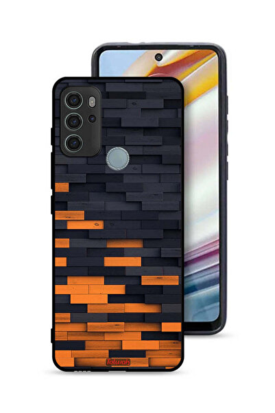 Tolwak غطاء حماية خشبي لهاتف موتورولا موتو جي 60 إس