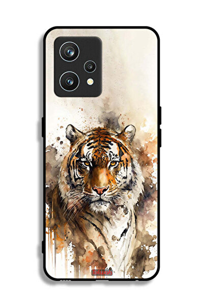Tolwak غطاء حماية لهاتف Realme 9 Pro Plus بتصميم فن تجريدي من جلد الفهد