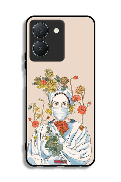 Tolwak غطاء حماية لهاتف Vivo Y36 5G برسومات ممرضة