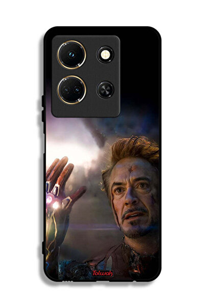 Tolwak غطاء حماية لهاتف إنفينيكس نوت 30 - أنا الرجل الحديدي