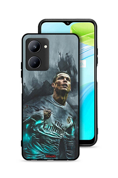 Tolwak غطاء حماية Realme C33 بتصميم كريستيانو رونالدو