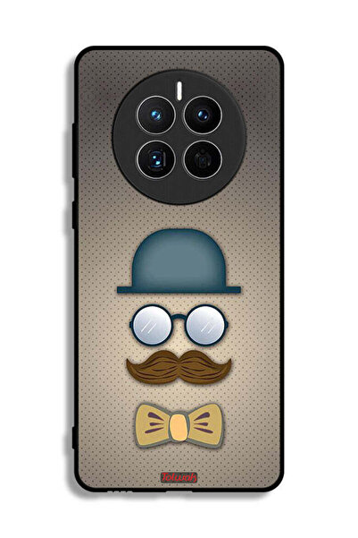 Tolwak غطاء حماية لهاتف هواوي ميت 50E برسومات رأس الرجل