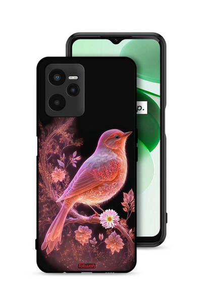 Tolwak غطاء حماية لهاتف Realme C35 بتصميم طائر لطيف