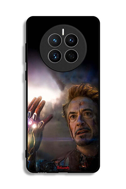 Tolwak غطاء حماية لهاتف هواوي ميت 50 إي - أنا الرجل الحديدي
