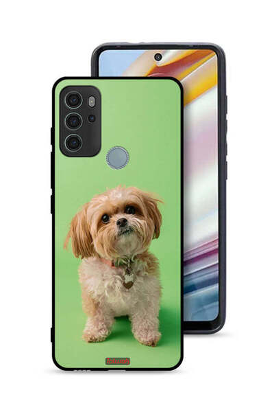 Tolwak غطاء حماية لهاتف موتورولا موتو جي 60 إس بتصميم جرو لطيف