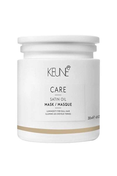 Keune Shine and nourishing mask for dry hair care satin oil 200 ml