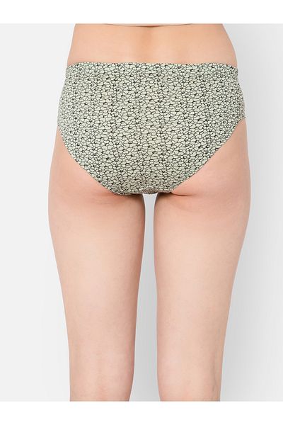 Clovia By Styli Pack of 3 - Floral Print Mid Rise Cotton Hipster Briefs with Inner Elastic