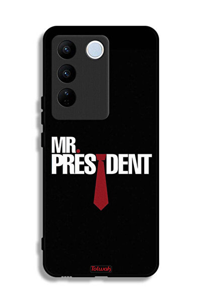 Tolwak غطاء حماية لهاتف Vivo V27 Mr President