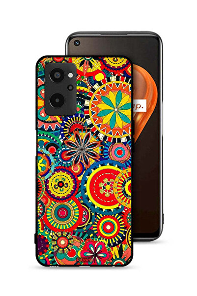 Tolwak غطاء حماية لهاتف Realme 9i 4G بنمط ماندالا ملون