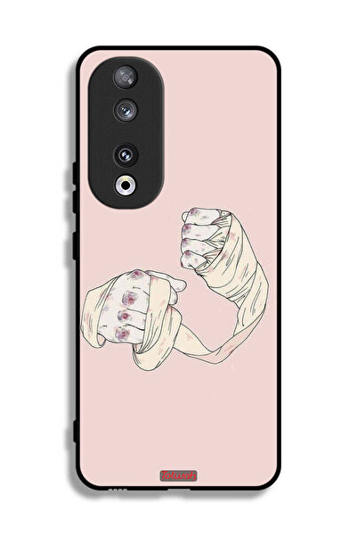 Tolwak غطاء حماية لهاتف Honor 90 بتصميم فن المقاتل