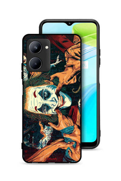 Tolwak Realme C33 Protective Case Cover Joker Art