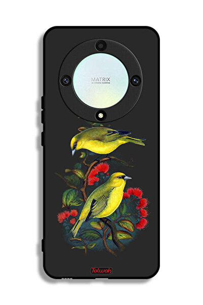 Tolwak غطاء حماية لهاتف Honor X9a بتصميم طيور