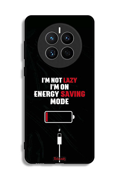 Tolwak غطاء حماية لهاتف هواوي ميت 50 إي - أنا لست كسولاً، أنا في وضع توفير ال...