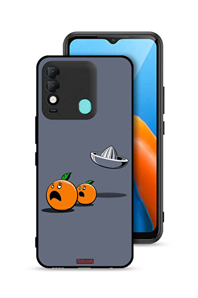 Tolwak غطاء حماية لهاتف Tecno Spark 8 بتصميم فني رقمي بسيط وفكاهي