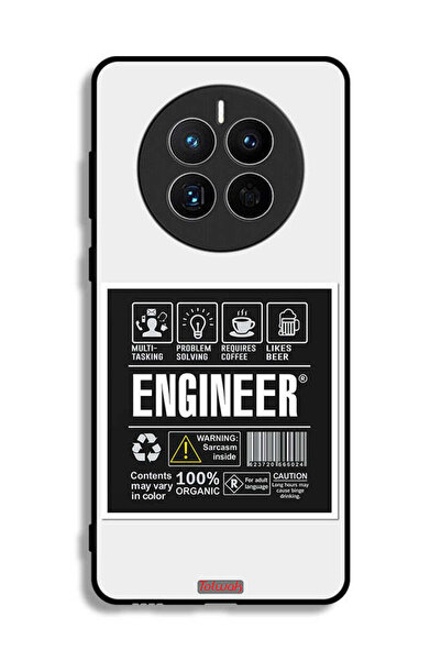 Tolwak غطاء حماية لهاتف هواوي ميت 50 إي - ملصق مهندس