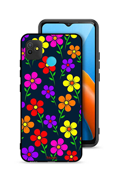 Tolwak Tecno Pop 5 Protective Case Cover Colorful Flowers