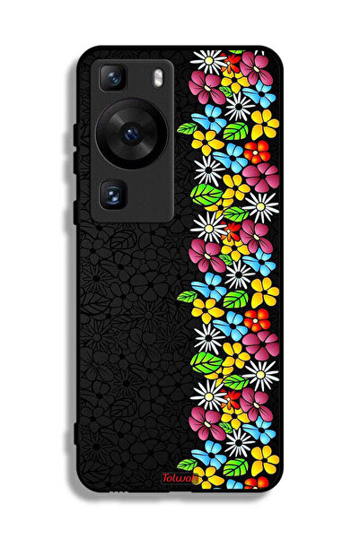 Tolwak غطاء حماية لهاتف هواوي بي 60 - فلاورز لاين