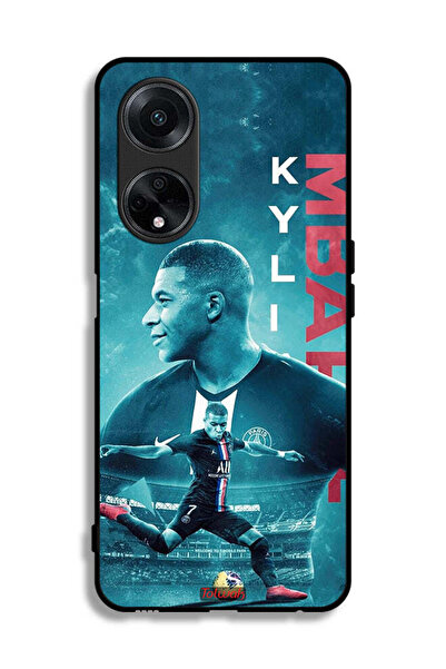 Tolwak غطاء حماية لهاتف Oppo F23 5G مع ملصق Mbappé