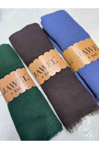 JAWEL ŞAL Jawel Comfort Shawl Campaign 3 Pieces