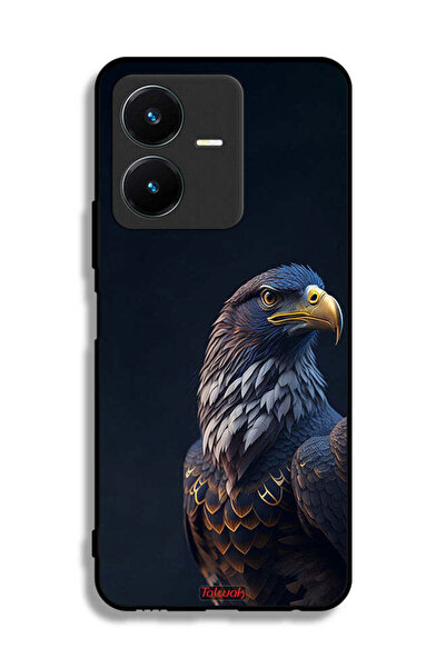 Tolwak غطاء حماية لهاتف Vivo Y22 بتصميم Eagle HD