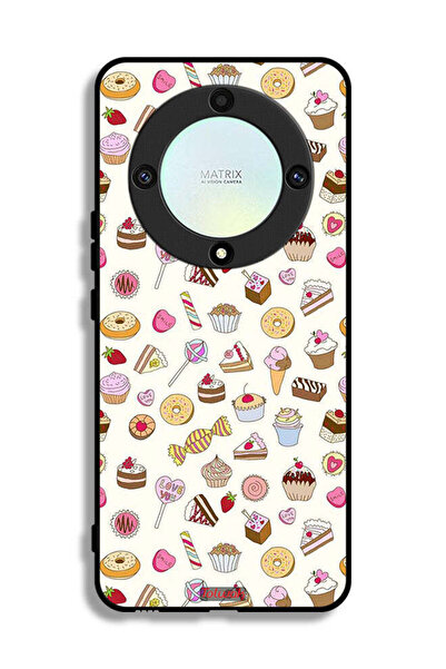 Tolwak غطاء حماية لهاتف Honor X9a بنمط العناصر المفضلة