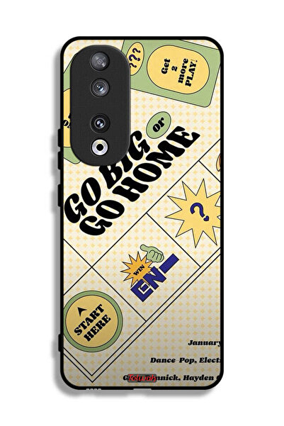 Tolwak غطاء حماية لهاتف Honor 90 - إما أن تكون كبيرًا أو أن تعود إلى المنزل