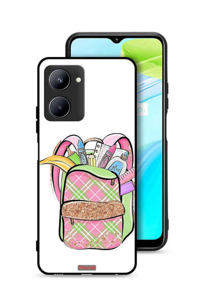 Tolwak Realme C33 Protective Case Cover Unicorn Girl Bag