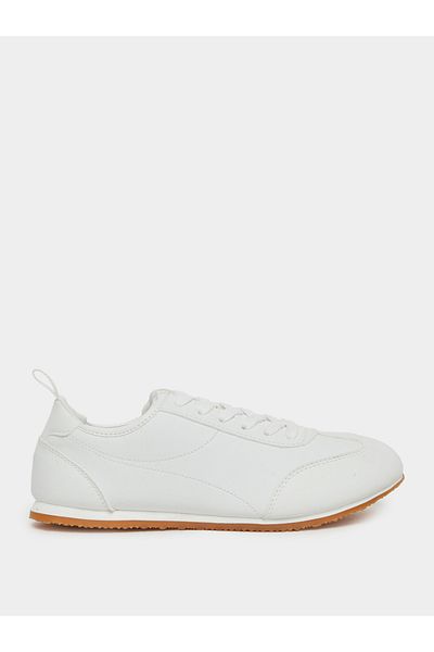 Styli Leather Lace Up Sneakers