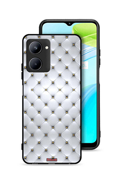 Tolwak غطاء حماية Realme C33 مطبوع عليه دبابيس على القماش