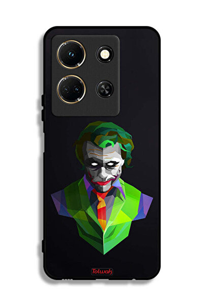 Tolwak غطاء حماية لهاتف Infinix Note 30 بتصميم فن تجريدي للجوكر