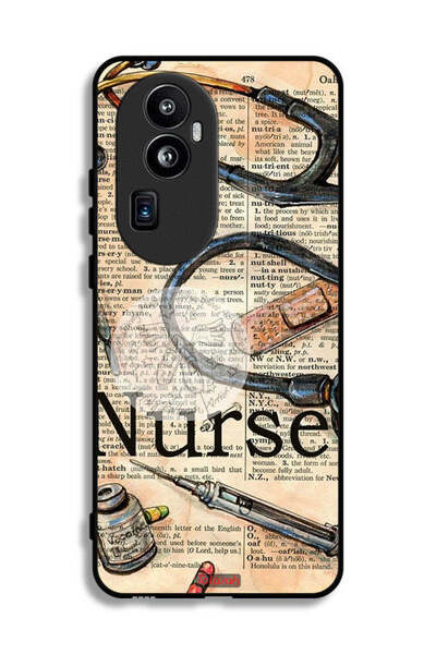 Tolwak غطاء حماية لهاتف Oppo Reno10 Pro Plus - أدوات ممرضة عتيقة