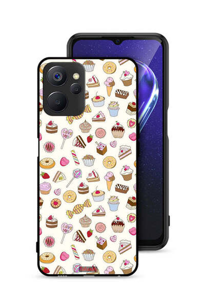 Tolwak غطاء حماية Realme 9i 5G بنمط العناصر المفضلة