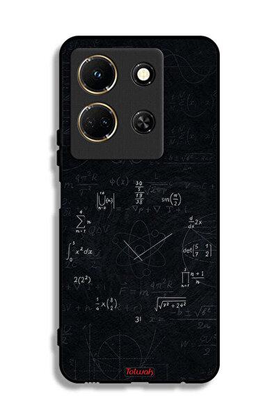 Tolwak Infinix Note 30 Protective Case Cover Maths Clock