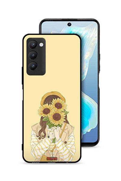 Tolwak غطاء حماية لهاتف تكنو كامون 18 بنقشة عباد الشمس