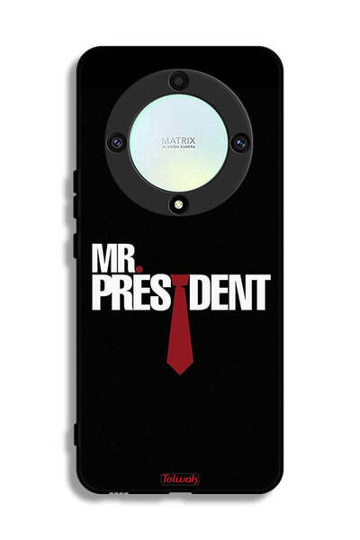 Tolwak غطاء حماية لهاتف Honor X9a Mr President