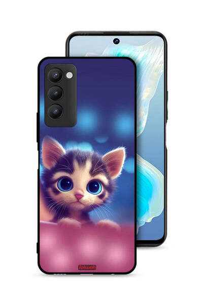 Tolwak غطاء حماية لهاتف تكنو كامون 18P - قطة صغيرة