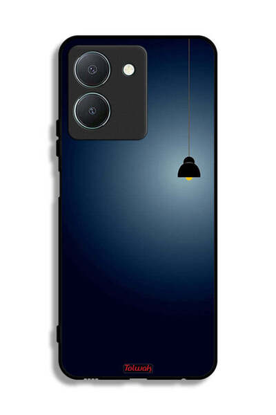 Tolwak غطاء حماية لهاتف Vivo Y36 4G بإضاءة فنية معلقة