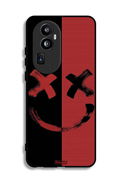 Tolwak غطاء حماية لهاتف Oppo Reno10 Pro Plus بنمط فن الخطمي